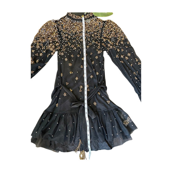 Farm Rio Black Dress - Size XXS - NWT - Picture 4 of 8